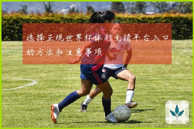 选择正规世界杯体彩竞猜平台入口的方法和注意事项